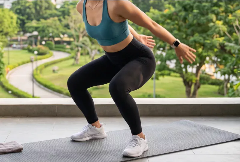 Các bài squat, plank, bật nhảy và vung tay giúp cải thiện sức mạnh chân, thân giữa và tốc độ ra tay khi đập bóng.