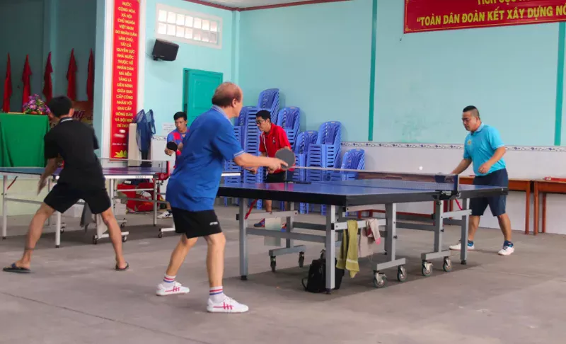 Những lưu ý khi thiết kế sân bóng bàn